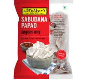 Mothers Recipe Sabudana Papad 75 Gms
