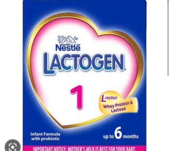Nestle Lactogen 1 Whey Protien  Lactose 6 Months 400 gms