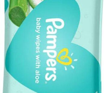 Pampers Baby Wipes With Aloe 72N