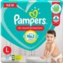 Pampers happy skin pants  large 22pants