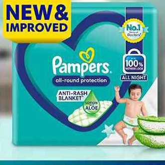 Pampers happy skin pants  Medium 16 pants