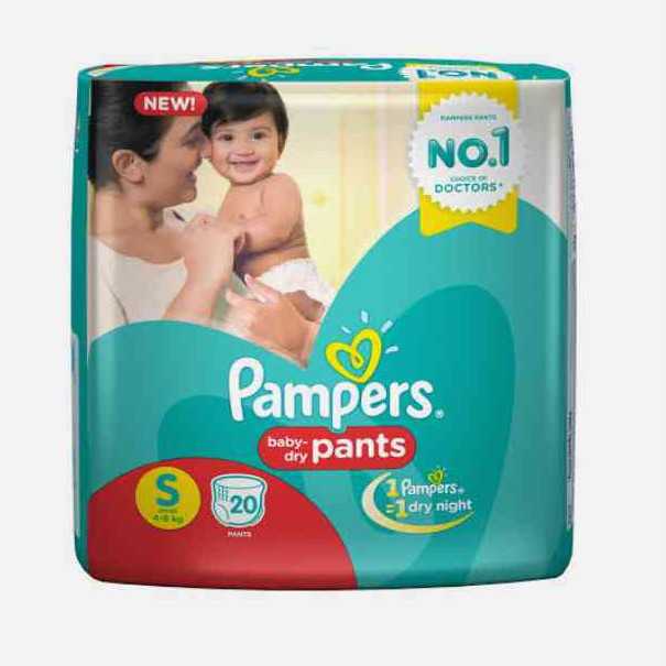 Pampers Small Baby Dry Pants 20 pants