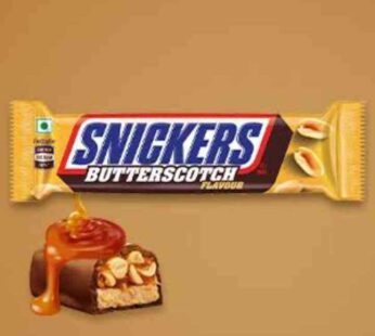 Snickers Butterscotch Flavour Chocolate 40 Gms