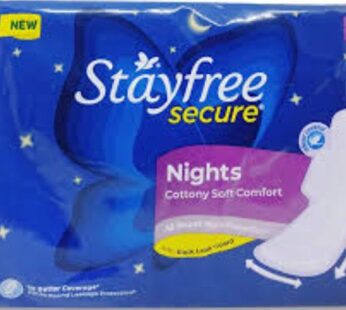 Stayfree secure nights cottony soft comfort 6pads