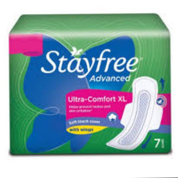 Stayfree Advanced Ultra Comfort XL Sanitary 14 Pads