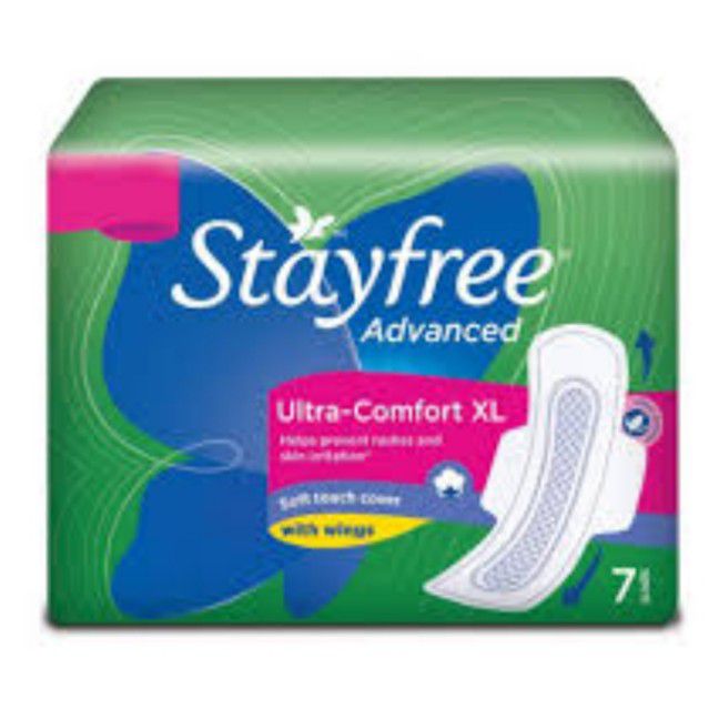 Stayfree Advanced Ultra Comfort XL Sanitary 7pds