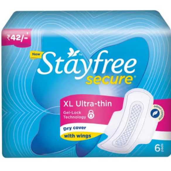 Stayfree secure XL ultra-thin dry cover 7pcs