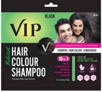 Vip Hair Colour Shampoo Black 40ml