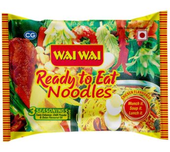 Wai Wai Chicken Flavor Instant Noodles 75 Gms
