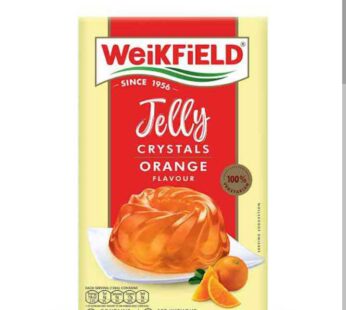 Weikfield Jelly Crystals Orange Flavour 90 Gms