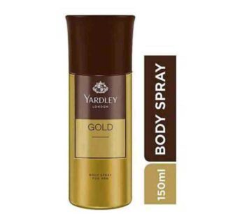 Yardley Gold Body Spray For Man 150 ml