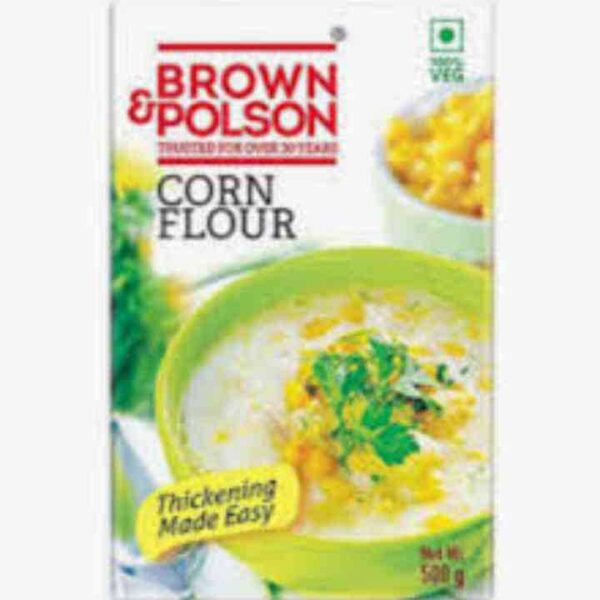 Brown polson corn flour 500g