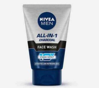 Nivea Men All in One Charcoal Face Wash 100 gms