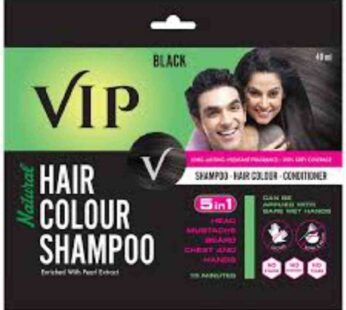 Vip Hair Colour Shampoo Black