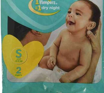 Pampers Happy Skin Pants  Small 2 pants