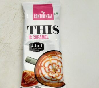 Continental Caramel 3 in 1 Dedicious Premix Coffee 22 gms