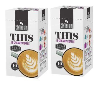 Continental Creamy 3 in 1 Delicious Premixed Coffee 10N x 18g