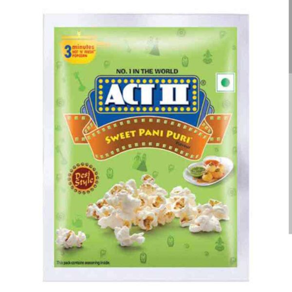 Act ii Sweet Pani Puri 35g