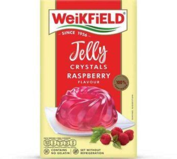 Weikfield Jelly Crystals Raspberry Flavour 90g