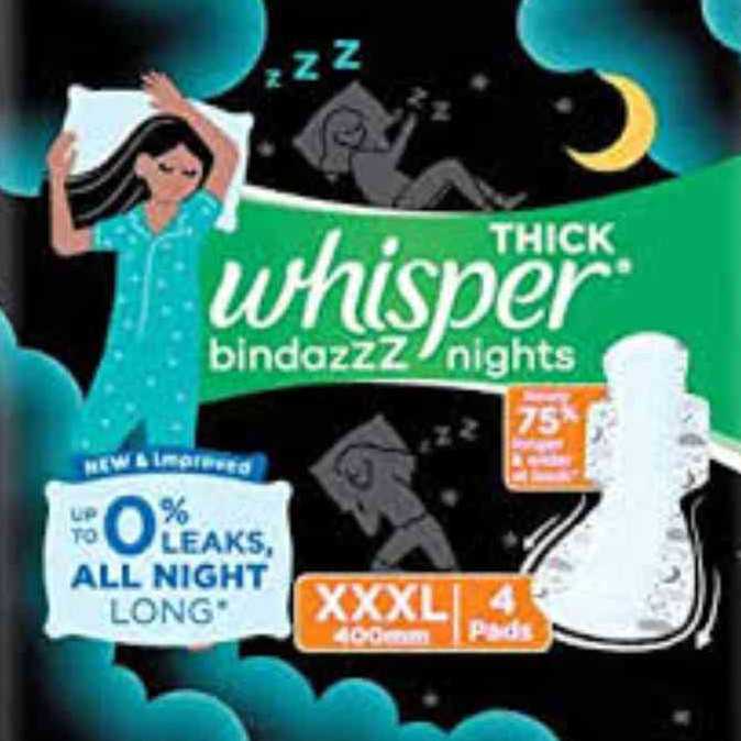 Whisper Bindazzz Nights XXXL 4N