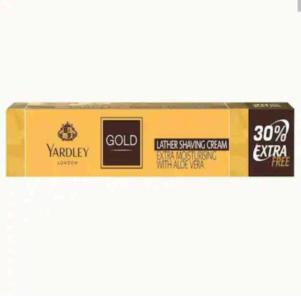 Yardley London Gold Lather Shaving Cream 91g