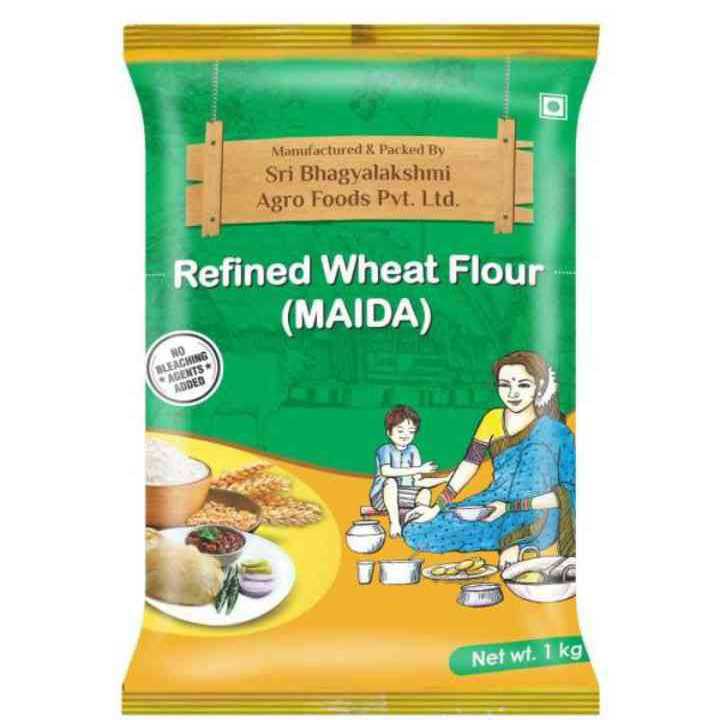 Sri Bhagyalakshmi Refined Wheat Flour  Maida 500g