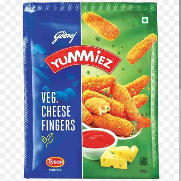 Godrej Yummiez Veg Cheese Fingers 400g