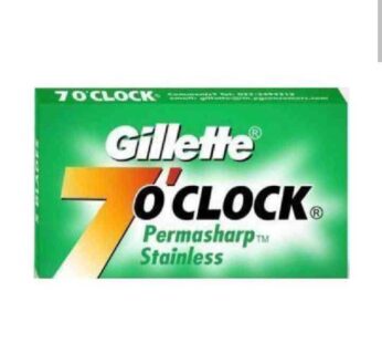 Gillette 7 O Clock Permasharp Stainless Blade 1 box ( Pack of 10 pcs)
