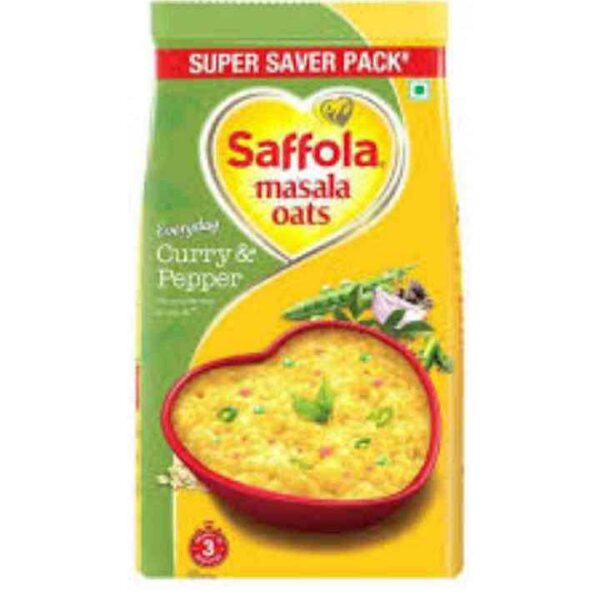 Saffola Masala Oats Curry Pepper 500g