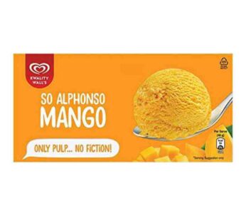 Kwality Walls Alphonso Mango Ice Cream 700ml