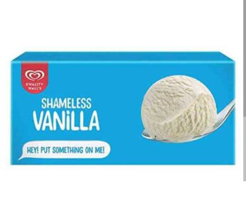 Kwality Walls Shameless Vanilla Ice Cream 700ml