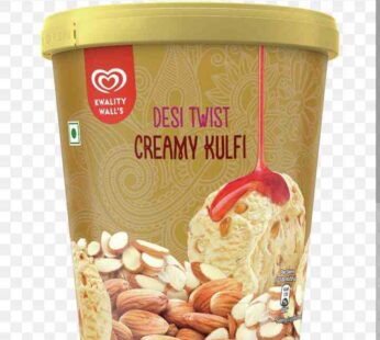 Kwality Wall Desi Twist Creamy Kulfi 700ml