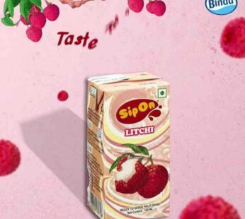 Sip On Litchi Juice Drink 5N x 160ml