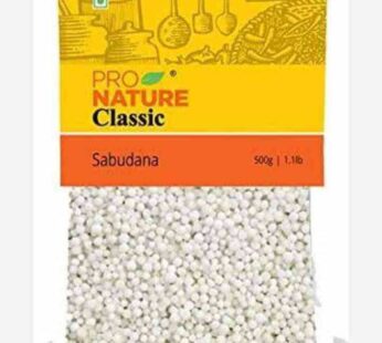 Pro nature Classic Sabudana 500g