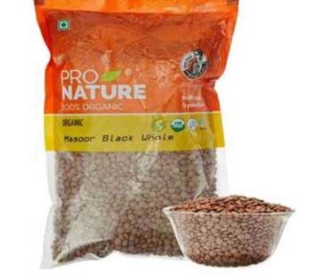 Pro Nature Organic Masoor Black Whole 500g