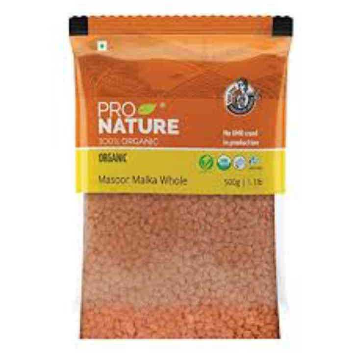 Pro Nature Masoor dal split 500g