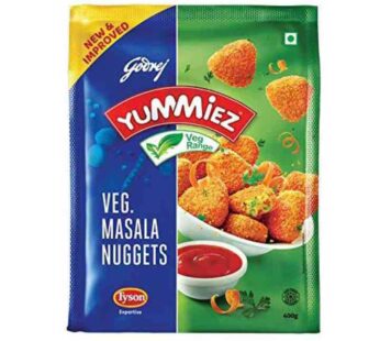 Godrej yummiez Veg  Masala Nuggets 400g