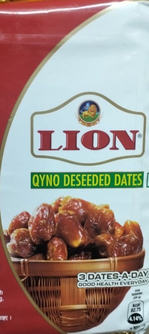 Lion Qyno Deseeded Dates  Jar 500g
