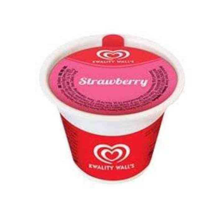 Kwality Walls Cups Strawberry Ice cream 4 x 90ml