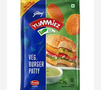 Godrej Yummiez Veg Burger Patty 340g