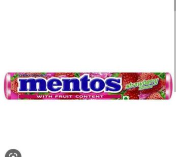 Mentos Strawberry Flavour 28.6g