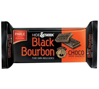 Parle Hide seek Black bourbon Vanilla Cream Sandwich 150g
