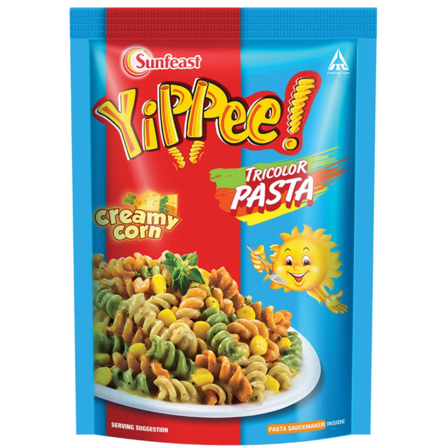 yippee tricolor pasta masala 65g