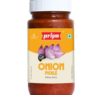 Priya Onion Pickle Without Garlic 300g