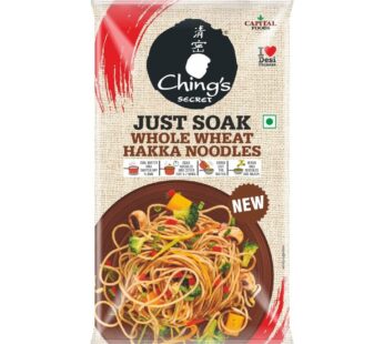 chings Just soak woale wheat hakka noodles 150g