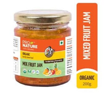pro natural mix fruit jam 200g