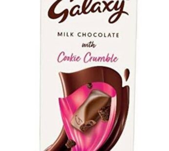 Galaxy cookie crumble milk chocolate 96g