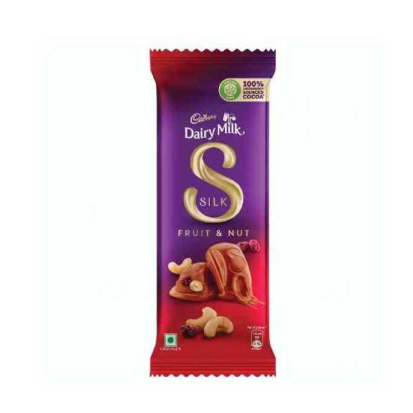 Cadbury dairy milk silk fruit and nut 55g - Image 2