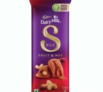 Cadbury dairy milk silk fruit and nut 137g