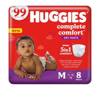 Huggies Complete Comfort Dry Pants M 8 Pants